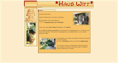 Desktop Screenshot of hauswitt.de